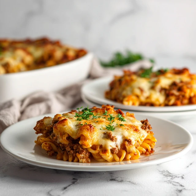 Easy Ground Beef Pasta Bake