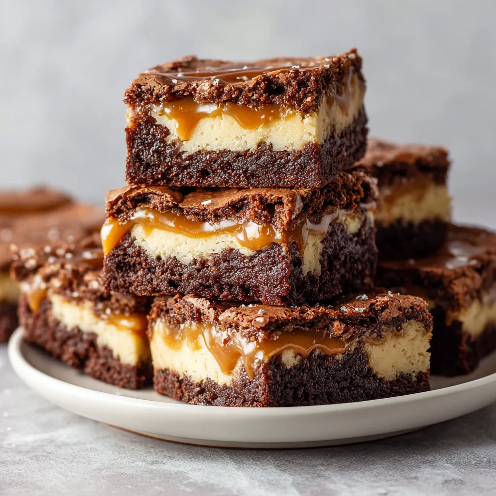 Cookie Dough Caramel Brownies: A Decadent Treat You Can’t Resist