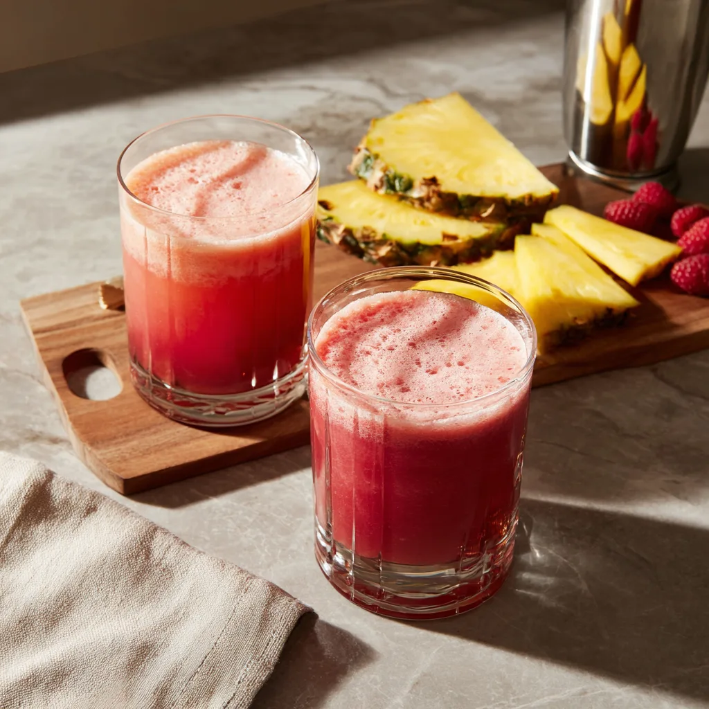 Raspberry Colada Twist: The Ultimate Summer Cocktail 🍹