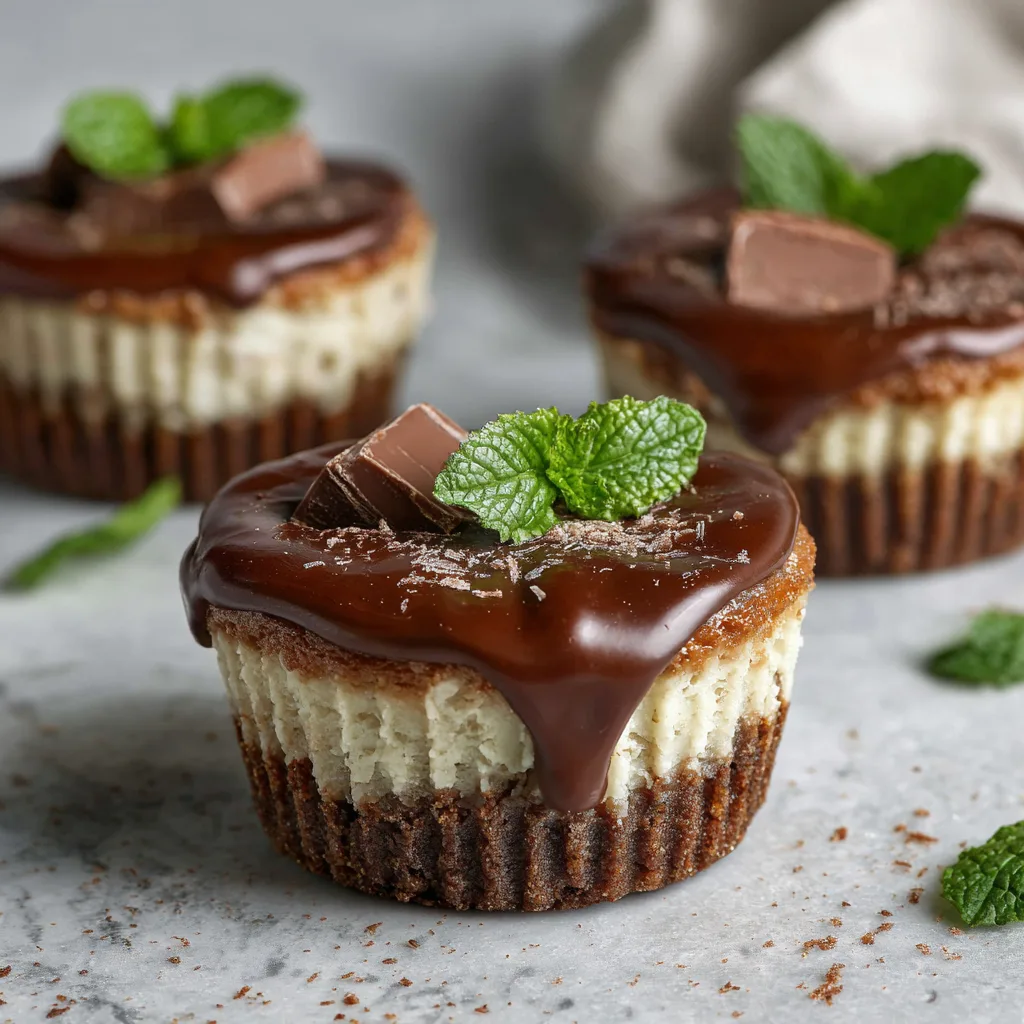 Best Mini Andes Mint Cheesecakes 🍫🌿
