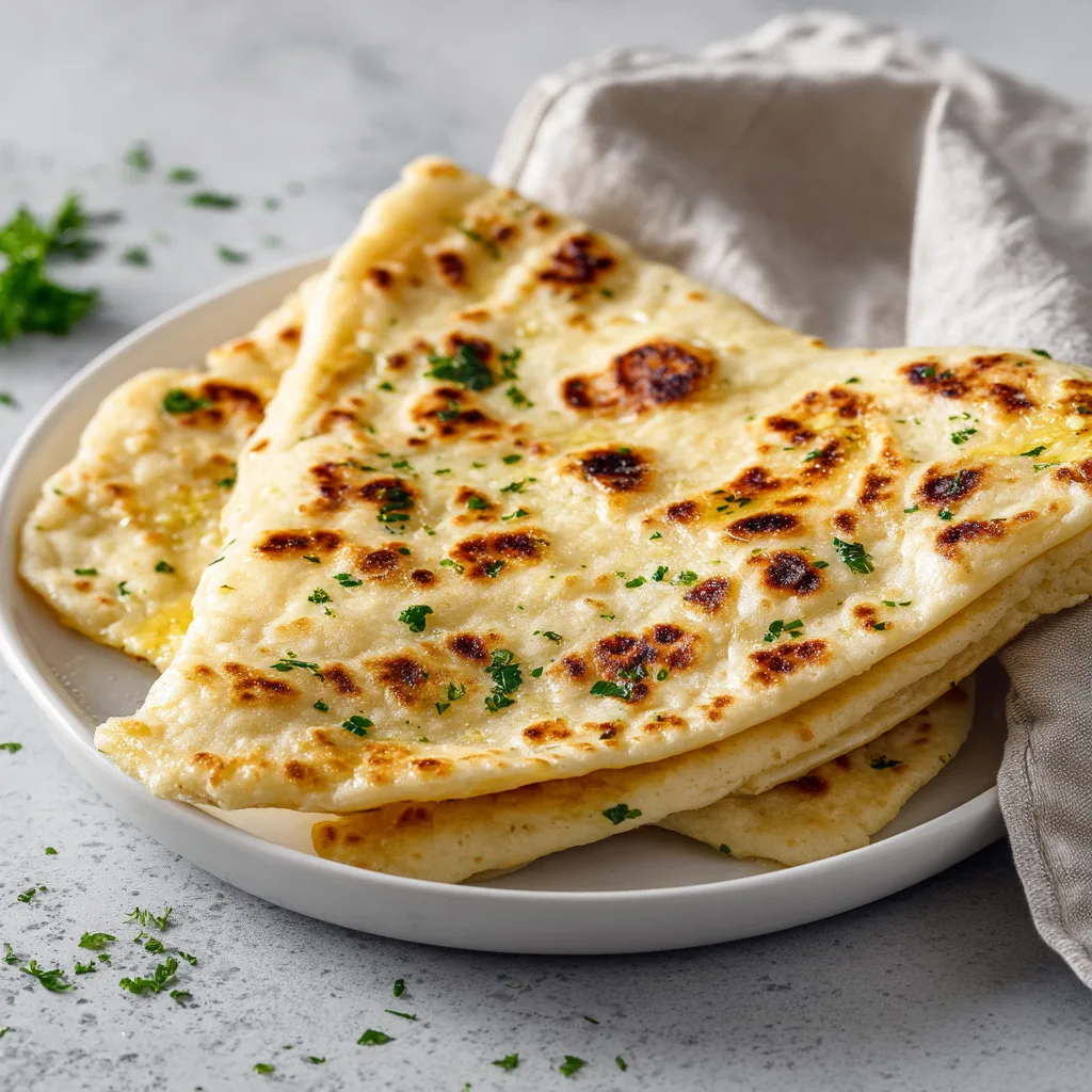Fluffy Garlic Butter Flatbread (No Yeast, No Fuss!)