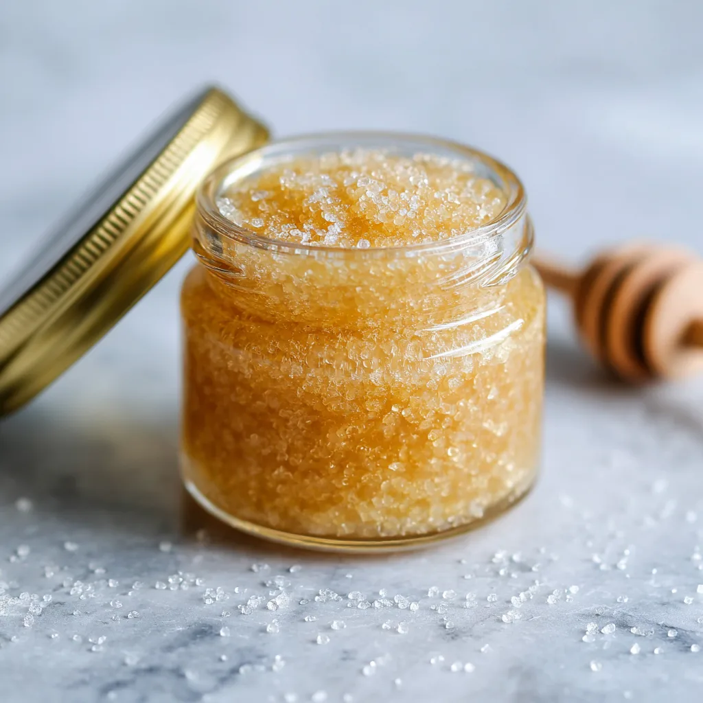 DIY Edible Lip Scrub (Soft, Smooth Lips in Minutes!)
