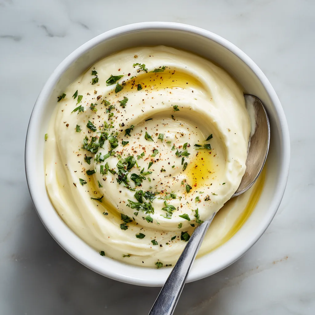 5-Minute Creamy Garlic Aioli 🧄✨