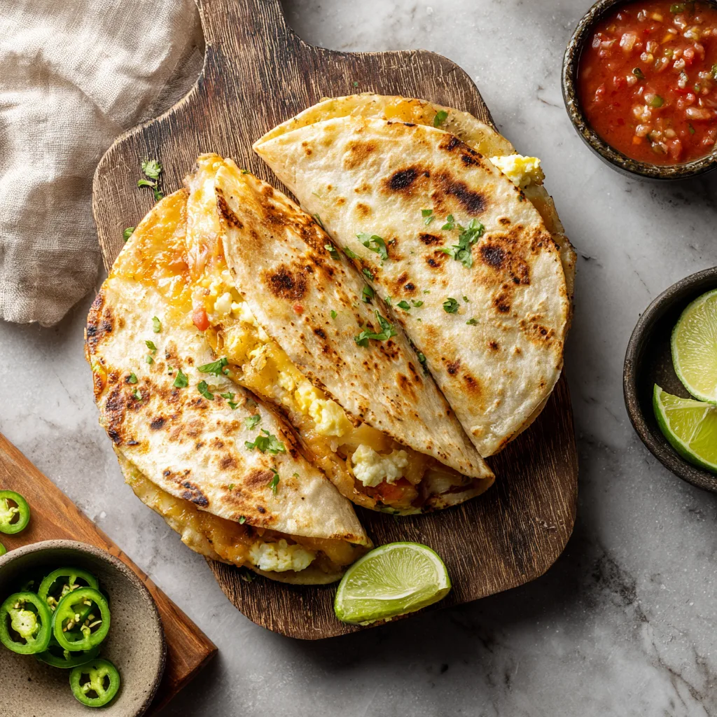 Cheesy Potato Egg Tacos 🌮🍳