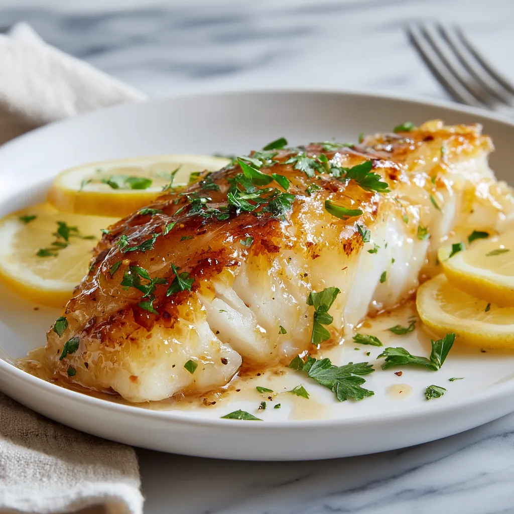 Amazing Honey Baked Cod 🐟