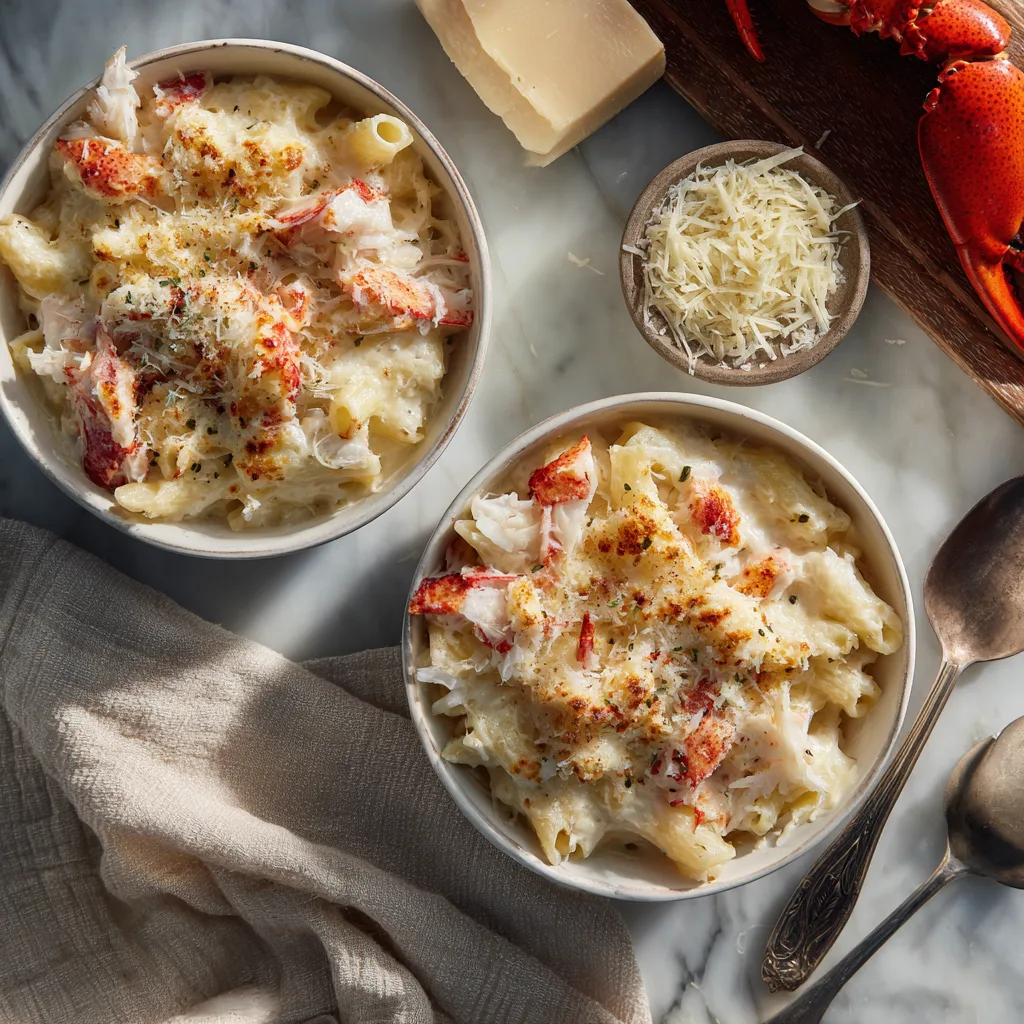 Ultimate Lobster Gruyère Mac & Cheese 🦞🧀