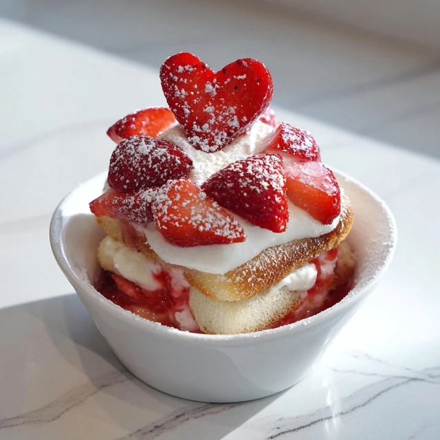 Valentine’s Day Strawberry Tiramisu – A Romantic No-Bake Dessert