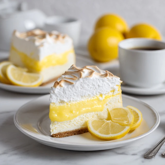 Triple Lemon Meringue Cheesecake Recipe That Will Brighten Your Dessert Table