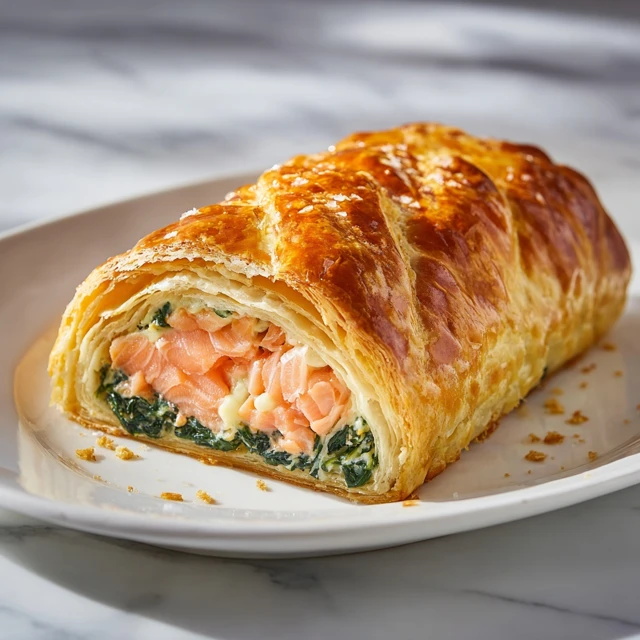 Salmon Wellington: A Stunning Gourmet Dinner Wrapped in Flaky Puff Pastry