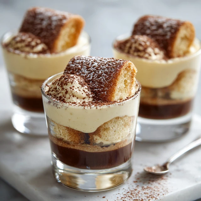 Tiramisu Shots – Creamy Coffee Dessert Cocktail in Mini Form