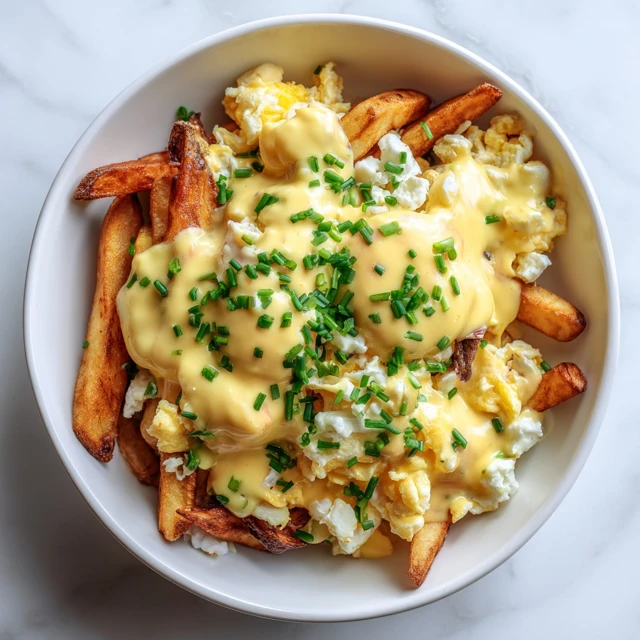 Breakfast Poutine with Hollandaise Sauce – The Ultimate Brunch Indulgence