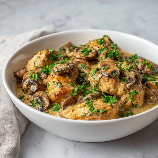 Creamy Mushroom Chicken Skillet: The Ultimate Comfort Dinner Recipe