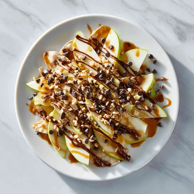 Caramel Apple Nachos: The Perfect Sweet & Crunchy No-Bake Dessert