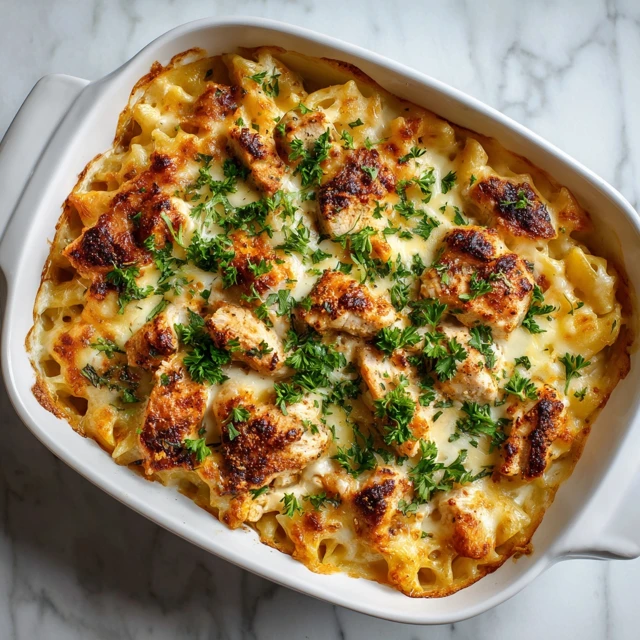 Creamy Cajun Chicken Alfredo Bake – The Ultimate Spicy Comfort Pasta