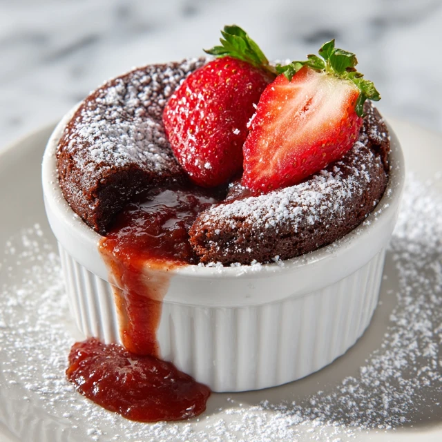 Chocolate Strawberry Lava Cakes: The Ultimate Romantic Dessert