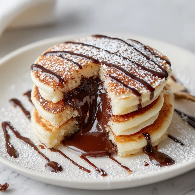 Chocolate Lava Pancakes – Fluffy Pancakes with a Molten Surprise