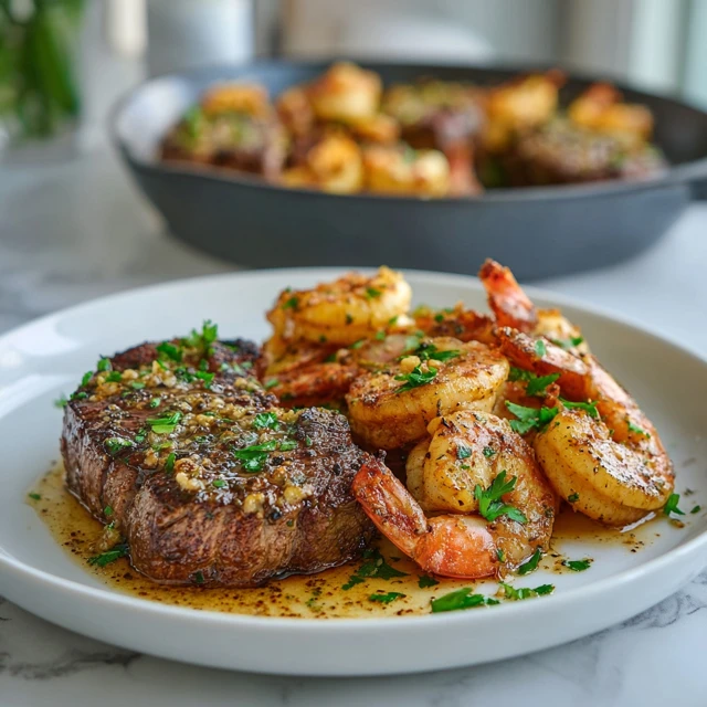 Garlic Butter Steak & Shrimp Skillet: The Ultimate Surf & Turf Recipe