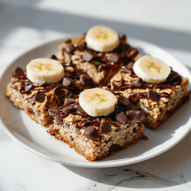 Chocolate Banana Oatmeal Bars (Healthy Snack): A Simple and Nutritious Treat