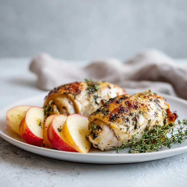 Apple and Brie Stuffed Chicken – Sweet and Savory Dinner Delight