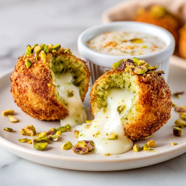 Dubai Pistachio Cheese Bomb – Gooey, Cheesy, and Nutty