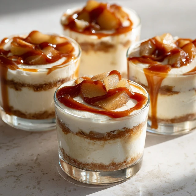 Caramel Apple Cheesecake Cups: A Perfect No-Bake Fall Dessert