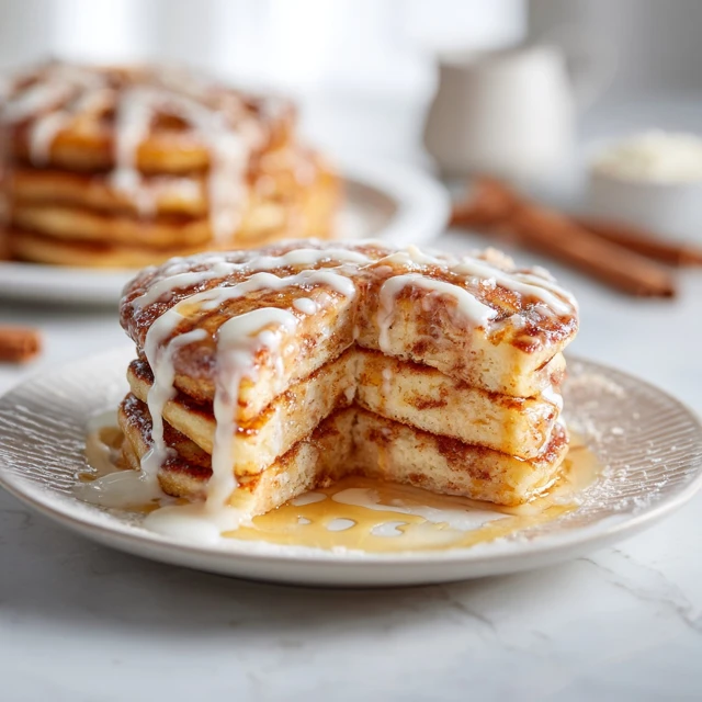 Cinnamon Roll Pancake Stack – The Ultimate Sweet Breakfast Treat