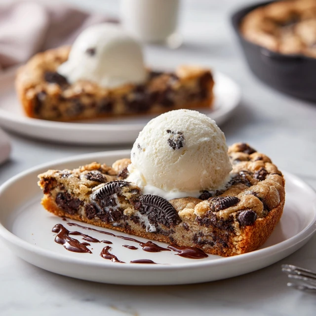 Oreo Chocolate Chip Skillet Cookie: The Ultimate Gooey Dessert