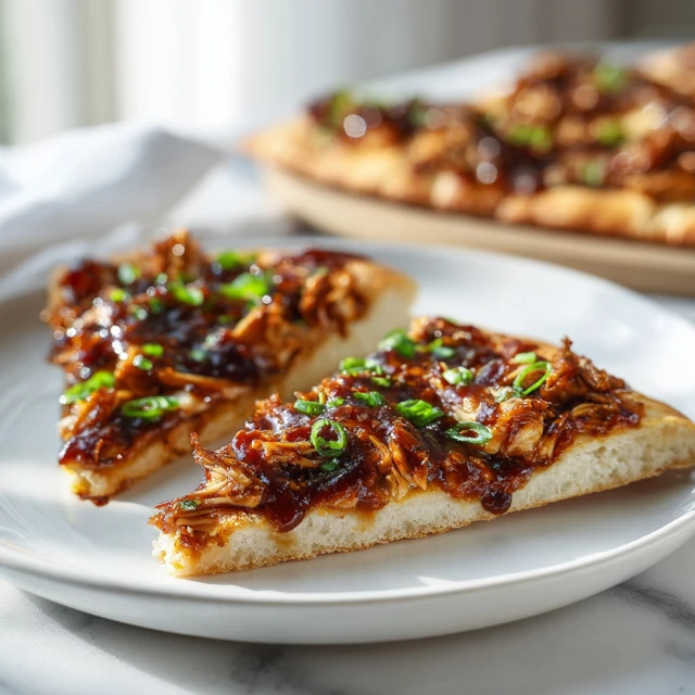 Crispy Honey BBQ Chicken Flatbread: Sweet, Smoky & Irresistibly Crunchy