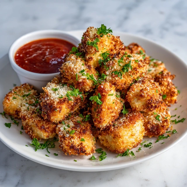 Crispy Parmesan Chicken Bites – The Ultimate Crunchy & Juicy Snack