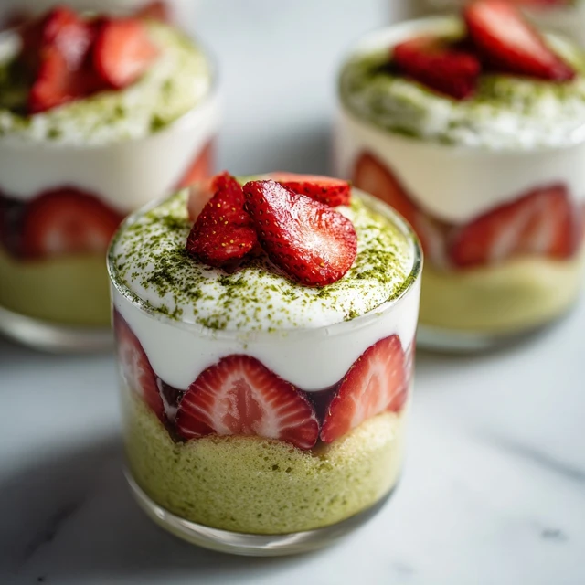Strawberry Matcha Tiramisu Cups: A Fresh Twist on a Classic Dessert