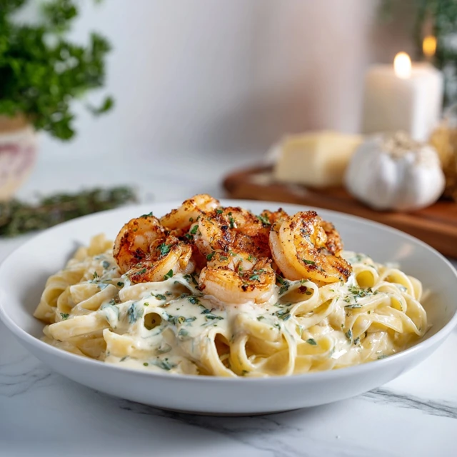 Creamy Cajun Shrimp Alfredo Skillet (Rich, Spicy & Ultra Creamy)