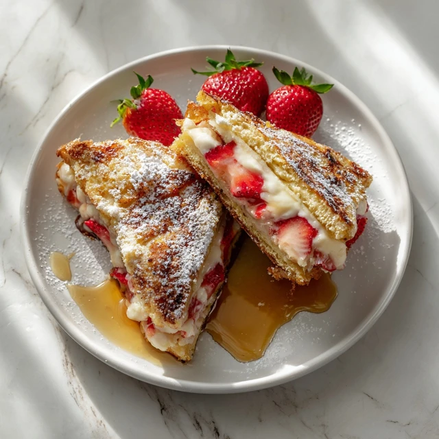 Strawberry Cheesecake Stuffed French Toast: The Ultimate Brunch Indulgence