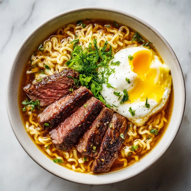 Garlic Butter Steak Ramen Bomb Recipe (Rich, Juicy & Viral Comfort Bowl)