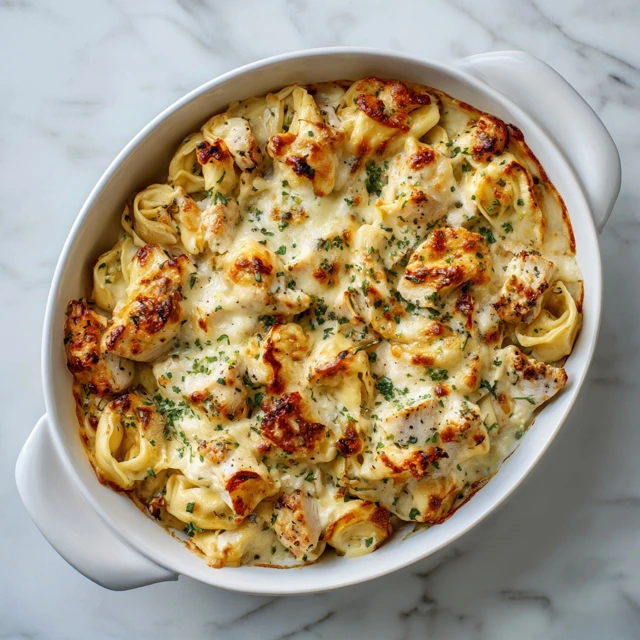 Creamy Garlic Butter Chicken Tortellini Bake – The Ultimate Comfort Pasta Dish