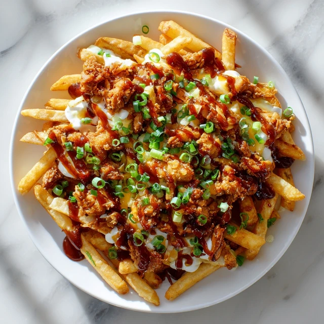 Crispy Honey BBQ Chicken Loaded Fries – The Ultimate Comfort Food Snack