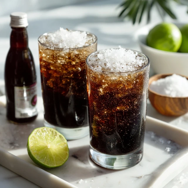 Midnight Malibu Dirty Soda: Creamy Coconut Cola Mocktail Recipe