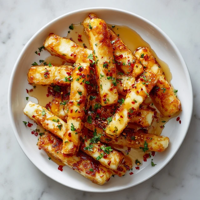 Crispy Hot Honey Halloumi Fries: The Ultimate Sweet and Spicy Snack